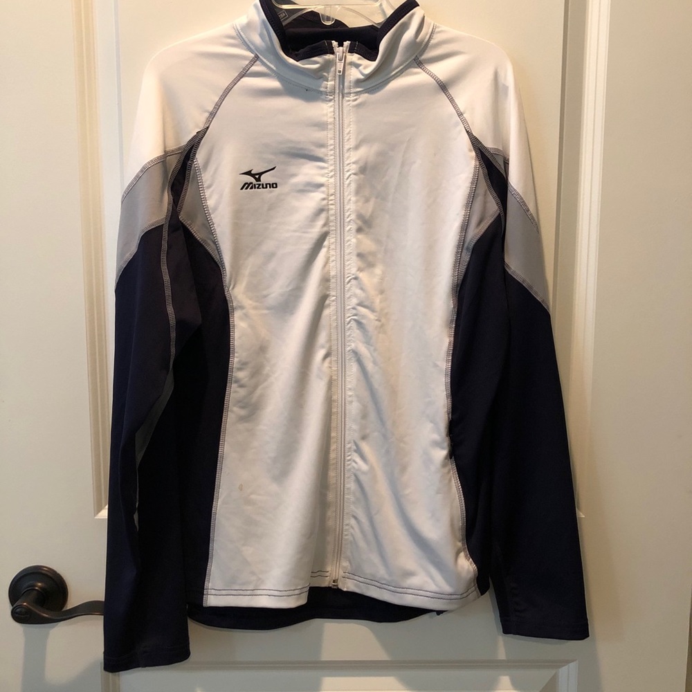 Mizuno zip-up windbreaker jacket